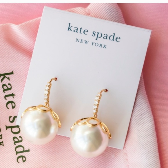 kate spade Jewelry - NWT Kate Spade ♠️ Pearlette Drop Earrings